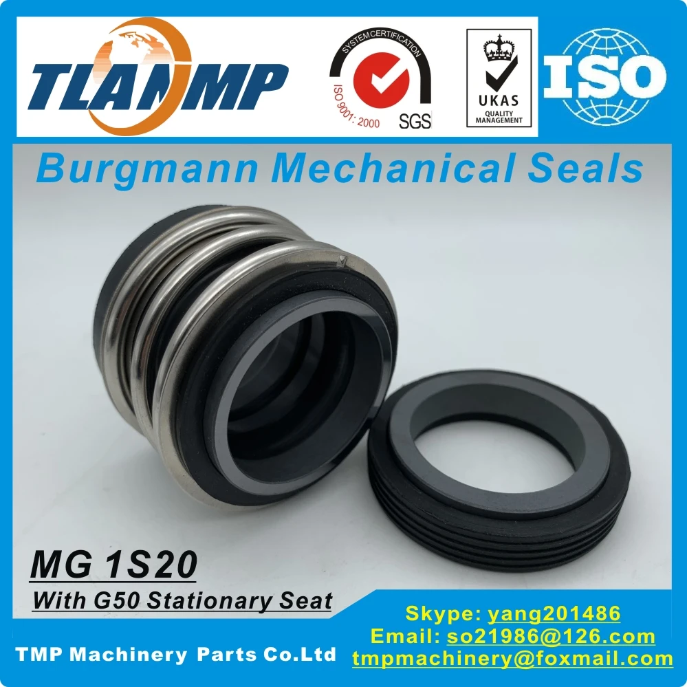 MG1S20/45 G50 MG1S20 45 TLANMP механические уплотнения Burgmann с сиденьем для вала размера мм