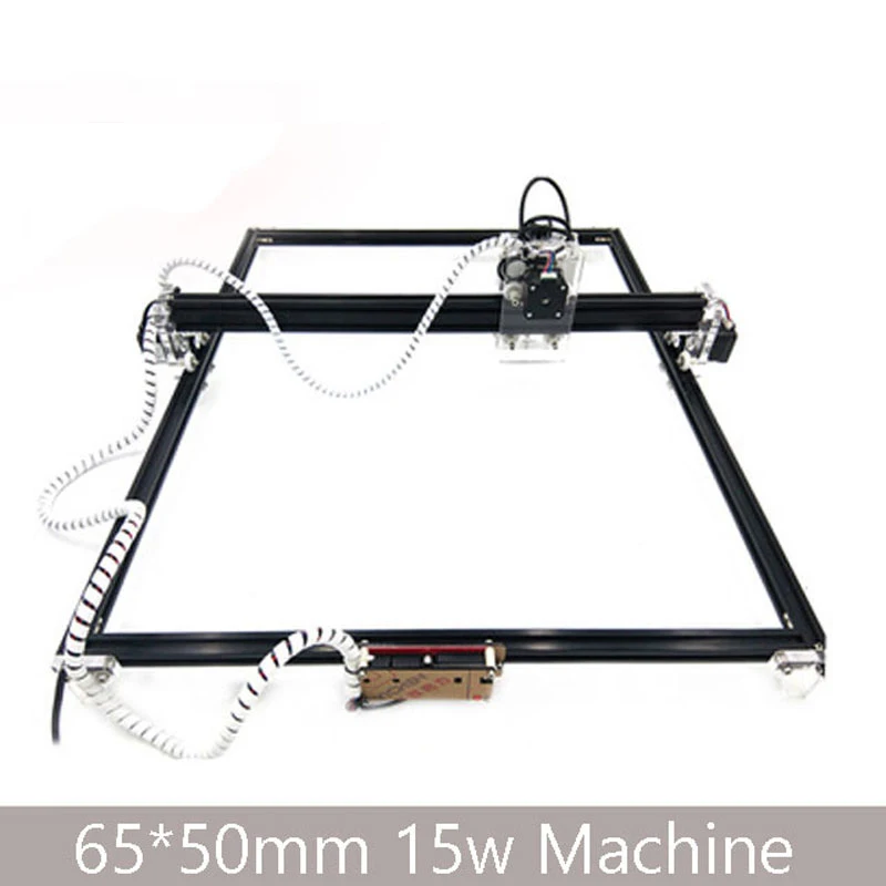 

Free Shipping 15W Laser Machine 65*50CM CNC Machining Laser Engraving Machine, DIY Laser Cutting Machine,Wood CNC Router