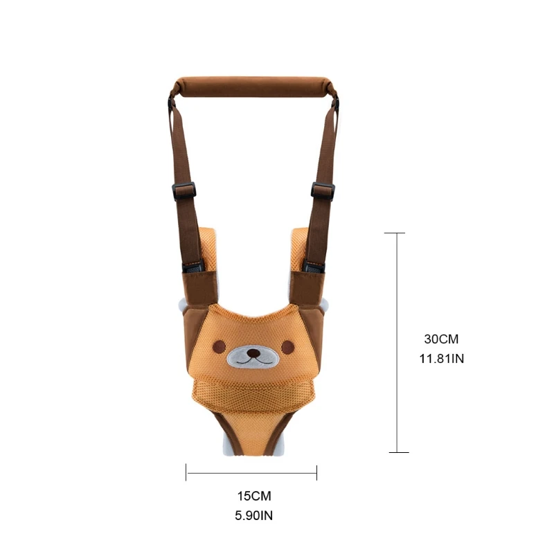 

50LE Practical Baby Walking Harness Adjustable Toddlers Walker Reins Walking Aid Assistant Hand-held Child Safety Belt Kids
