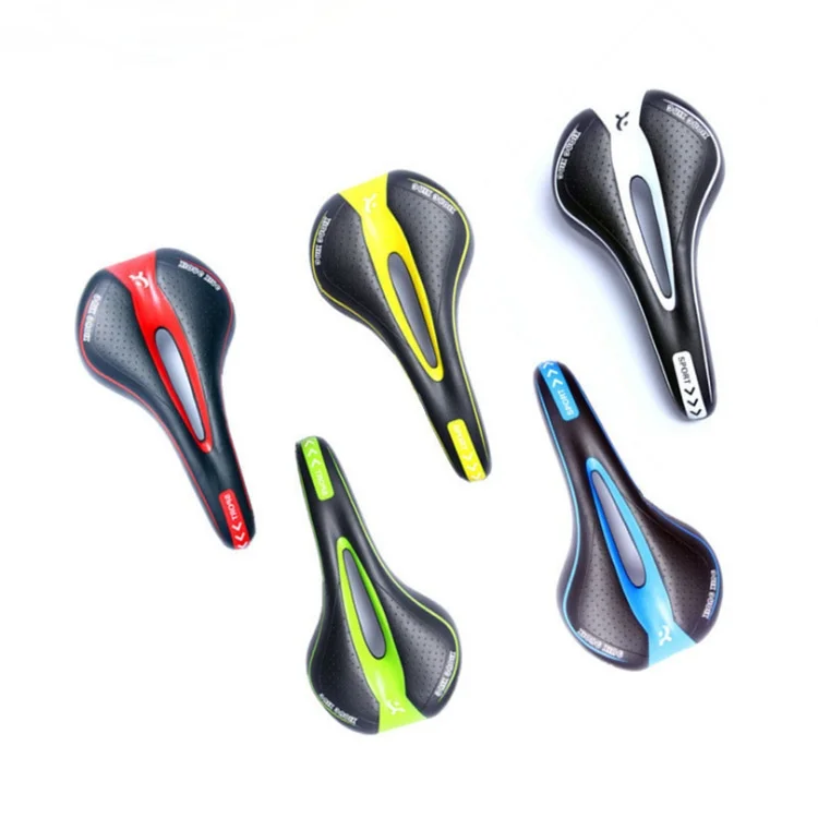 

1 pcs Bicycle saddle mountain bike hollow hole saddle racing saddle saddle riding equipment mountain bike seat 350g