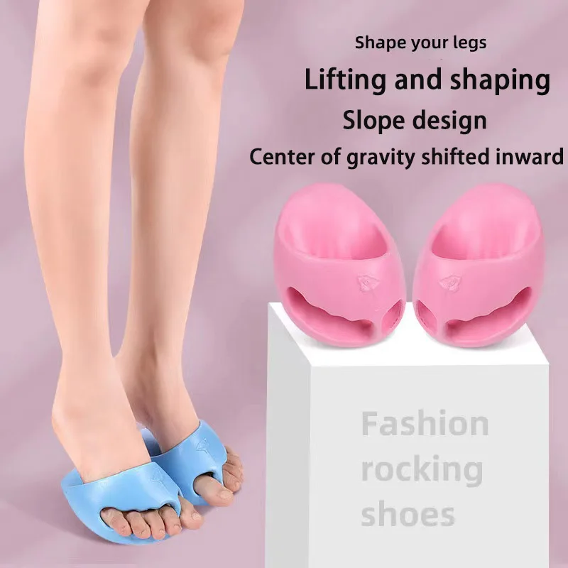 1 pair of rocking shoes, sports weight-loss shoes, the same style of non-slip beautiful legs, stovep
