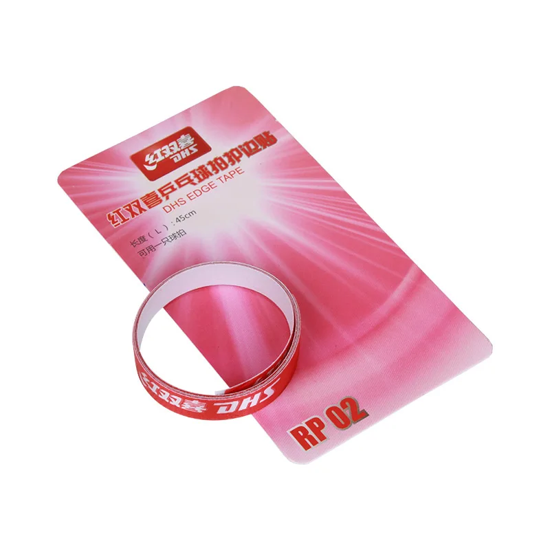 2 шт./лот DHS оригинальная кромковая лента для ракетки настольного тенниса