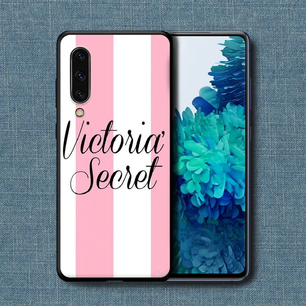 

Victoria Pink Phone Case For Samsung Galaxy A 3 5 7 8 10 20 20E 21S 30 30S 40 50 51 70 71 black Bumper Pretty Hoesjes Luxury