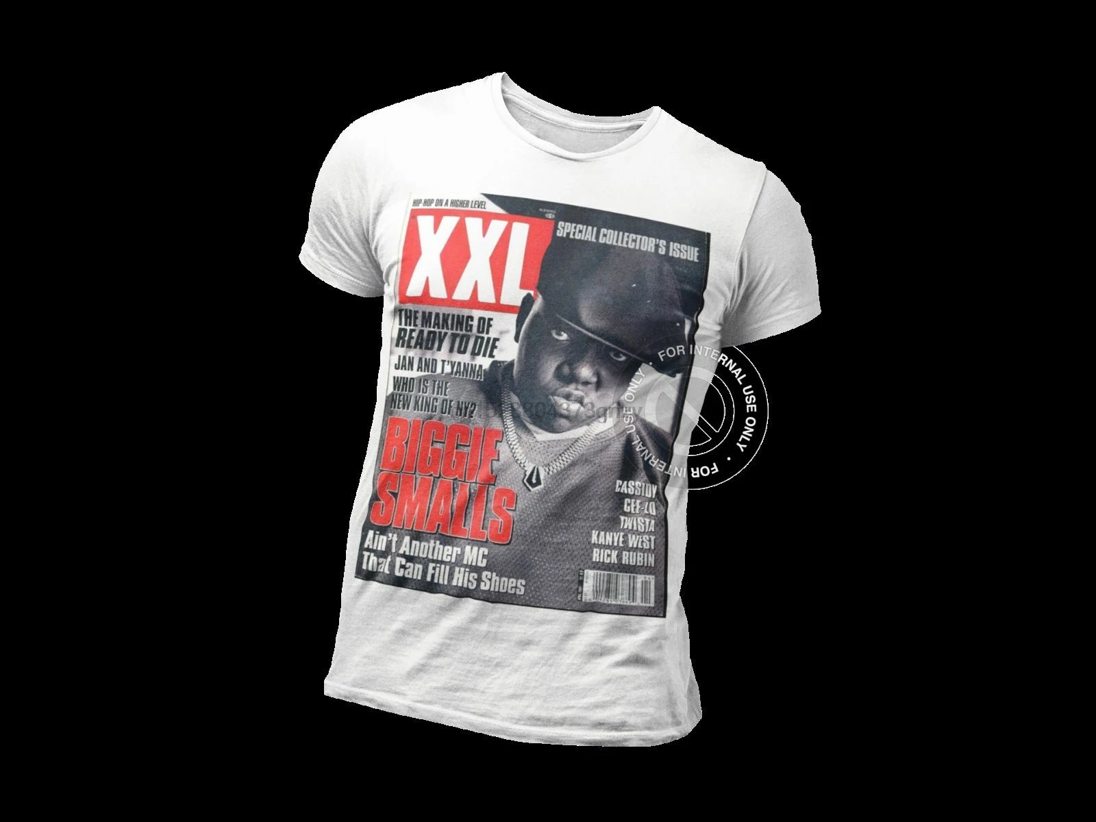 Biggie Magazine футболка Обложка S-3XL готов к смерти Прохладный рэп хип хоп редкий