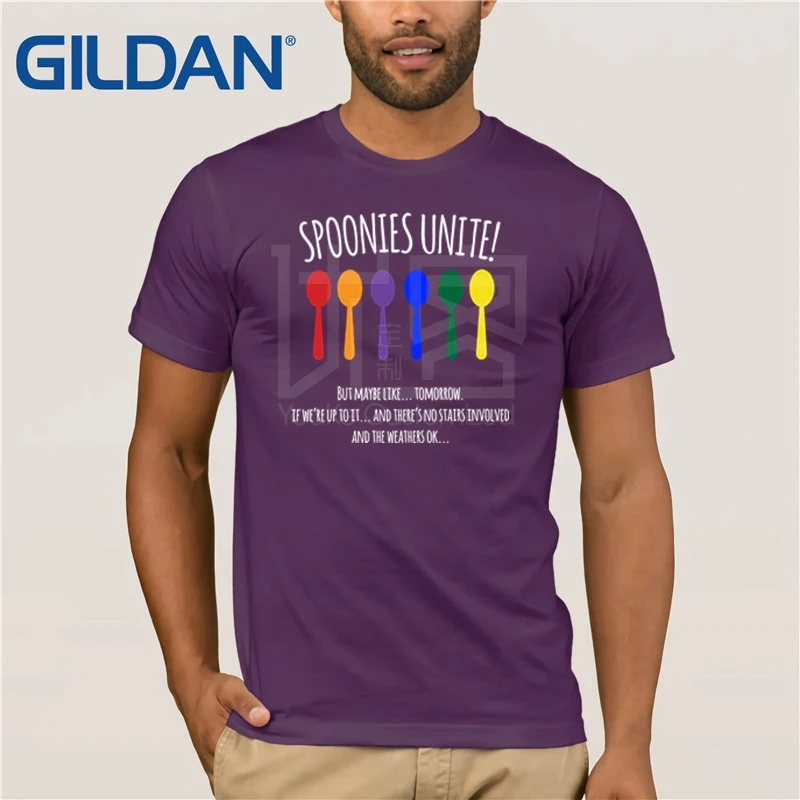 Spoonies Unite но может быть завтрашний день футболка солнцезащитные очки Мужская