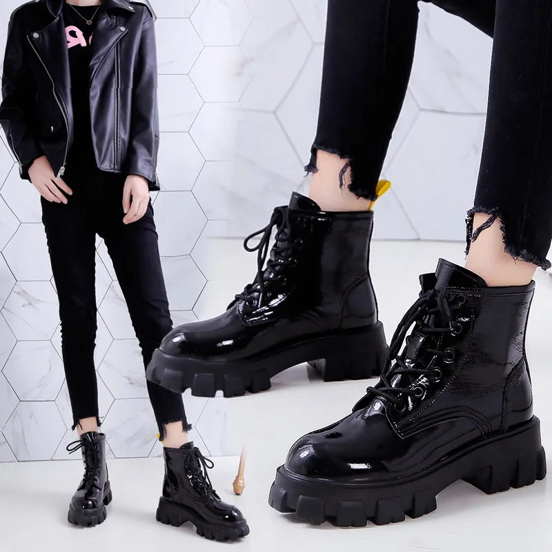 Визуально увеличивающие рост в жокейском стиле на платформе Женские туфли