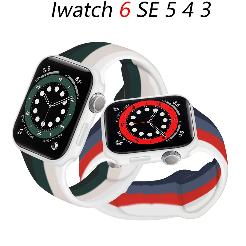 

Ремешок для apple watch band 44 мм 40 мм 42 мм 38 мм, браслет для iwatch series 6 SE 5 4 3
