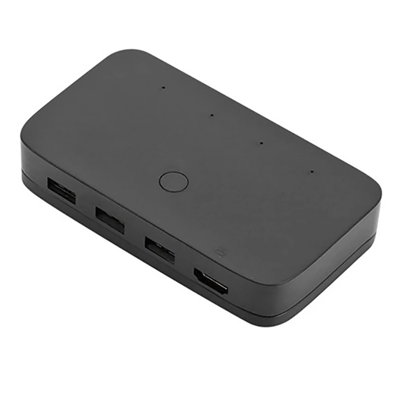Квм-Консоль HDMI 4 порта USB HDMI-переключатель с кабелем 4K x 2K/30Hz для мыши клавиатуры