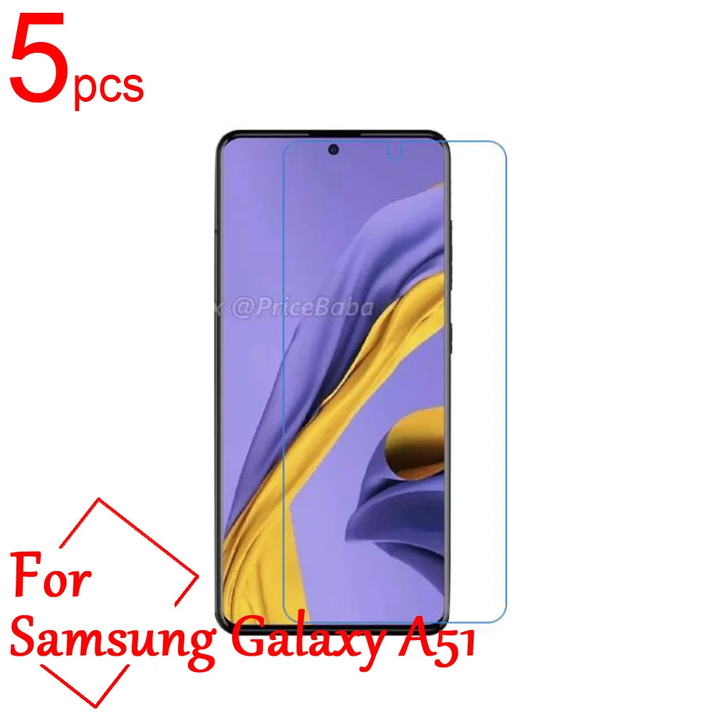5 шт./лот прозрачная/матовая/нано защитная пленка для Galaxy A71 Защитная Samsung A51 |