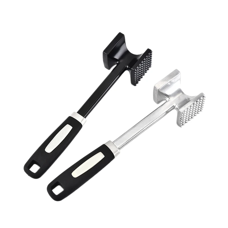 Мясной тендеризатор мясной молоток нежное мясо с острым лицом и гладким сосновым