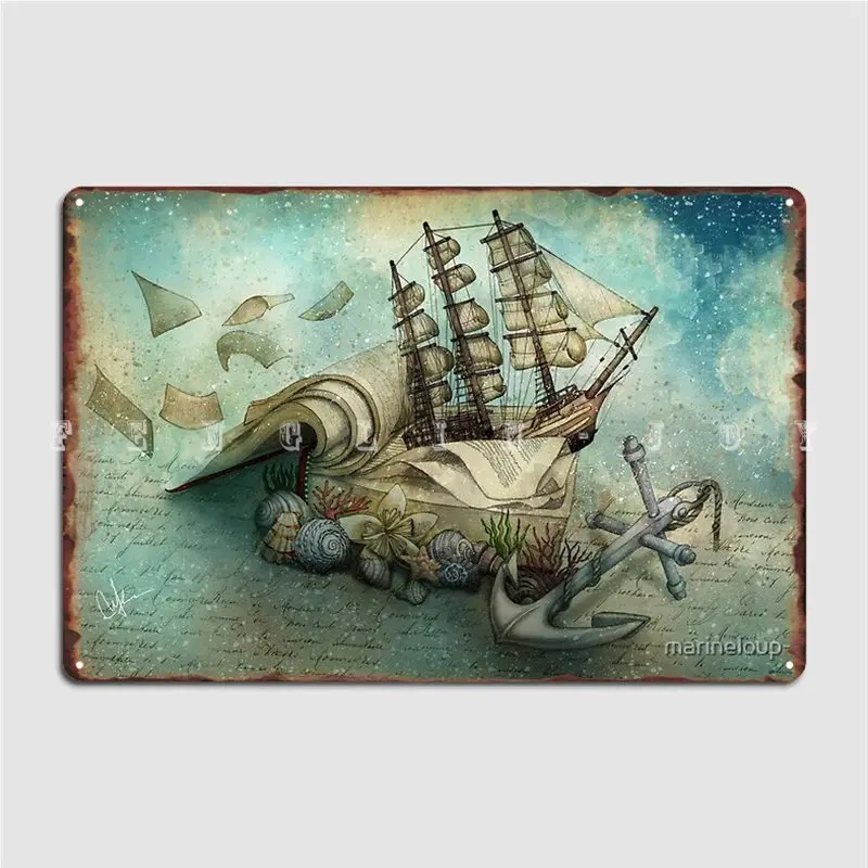 

Теперь я откладываю меня, чтобы прочитать Лиги путешествий перед сном, металлический знак, персонализированные пластины, Клубная вечеринка...