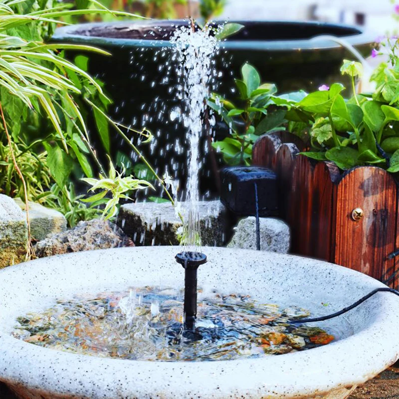 

5W Solar Fountain Pump for Swimming Pool Koi Pond, Bird Pond, Garden Decoration, Submersible Pump Kit
