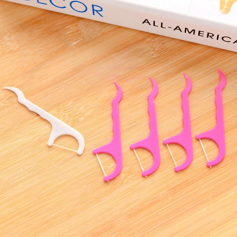 50 шт./пакет новый высококачественный инструмент для чистки десен пластиковая