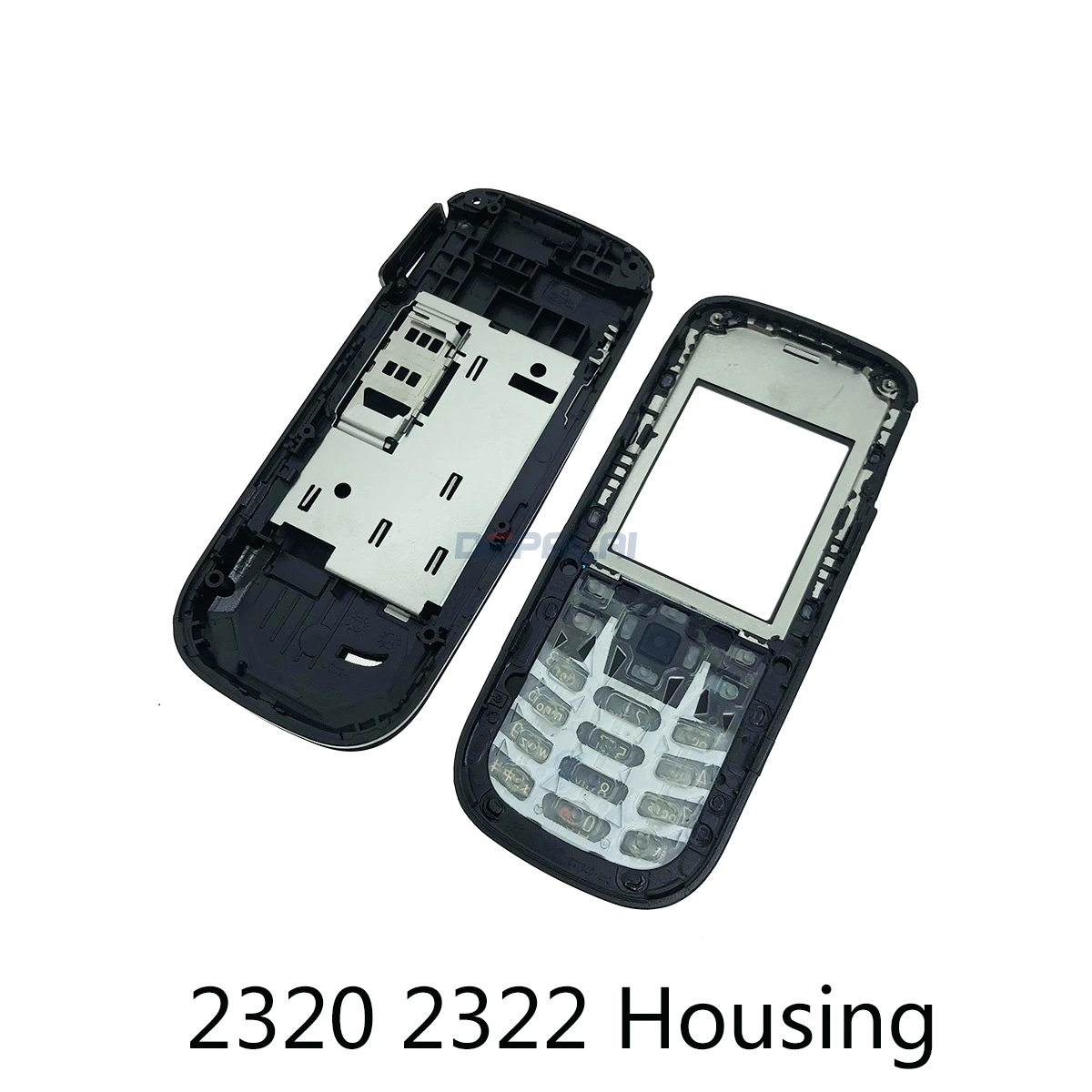 Для Nokia 2330 2320 2322 2690 Корпус Передняя Лицевая панель + задняя крышка/крышка