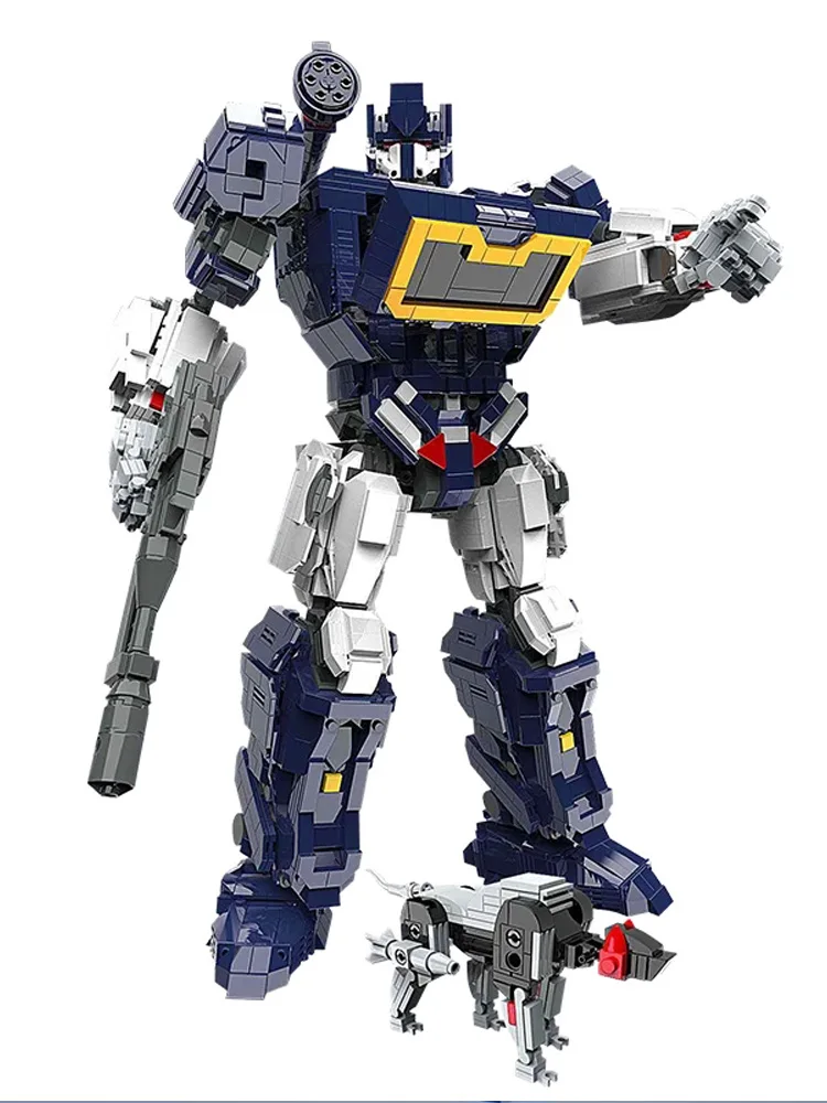 

Movie Series Transformation Super Giant Robot Building Block Fit Optimus Deformation Prime MOC Brick Model Toys For Kid Gift