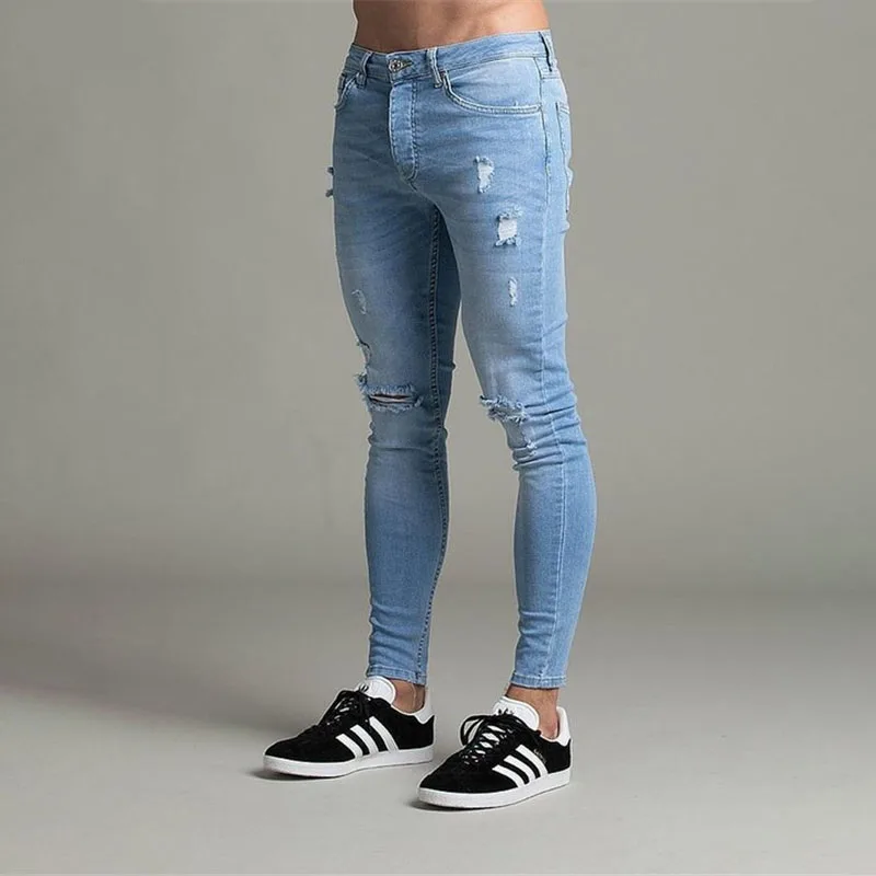 2019 новые мужские обтягивающие джинсы стретчевые Homme MoneRffi мужской Повседневное