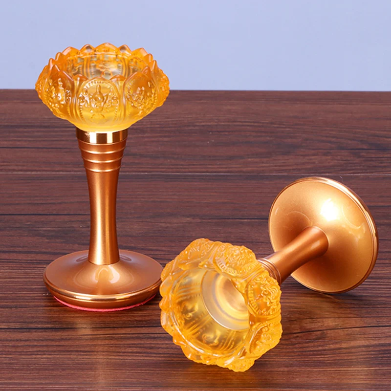 

Подсвечник в стиле ретро, подсвечник из хрустального стекла, декоративный светильник, подсвечник в форме цветка лотоса, минималистичный по...