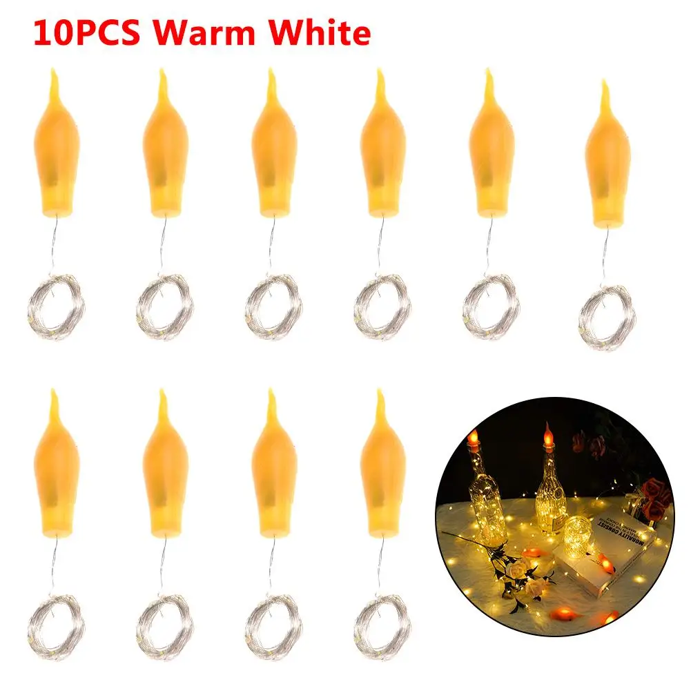 10 шт. светодиодный медный провод батарея Ghost String лампа в виде китайского фонарика