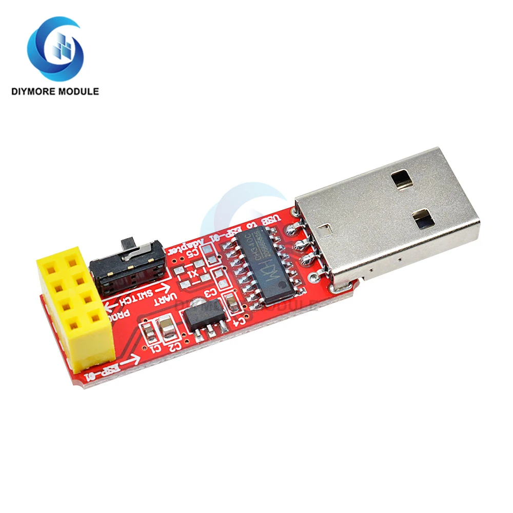 4 5-5 5 В CH340 USB к адаптеру ESP8266 ESP-01 ESP-01S Wi-Fi конвертер программатор модуль для Arduino
