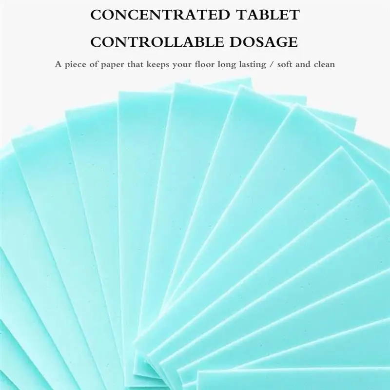 30 шт. таблетки для очистки напольной плитки ванной комнаты удаление пыли
