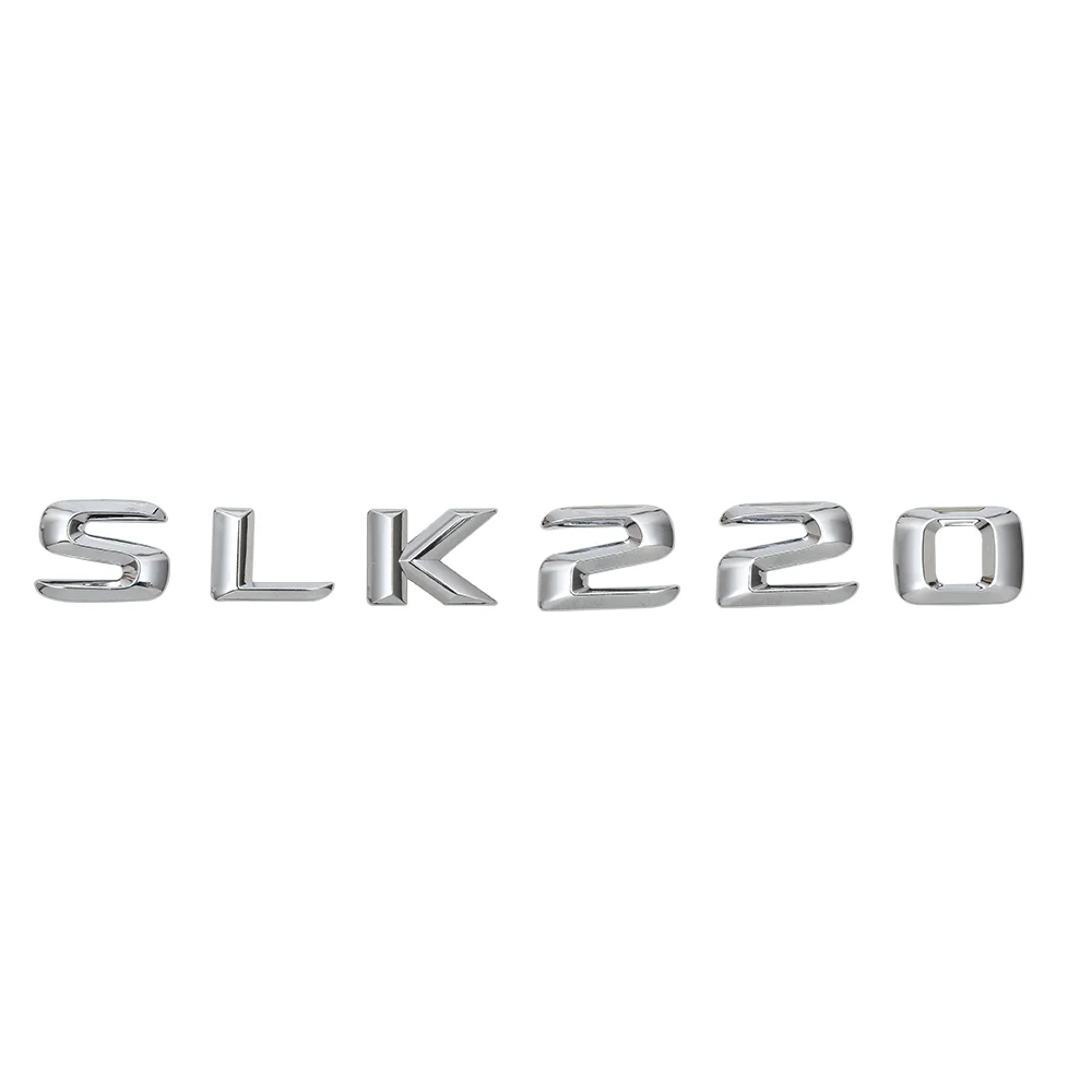 

Car Rear Sticker Emblem Badge Styling For SLK Accessories SLK220 SLK250 SLK280 SLK300 SLK320 SLK350 W203 W209 W210