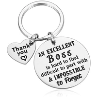 coworker boss key chain colleague boss goodbye farewell mentor appreciation keychain gifts thank you retirement key ring