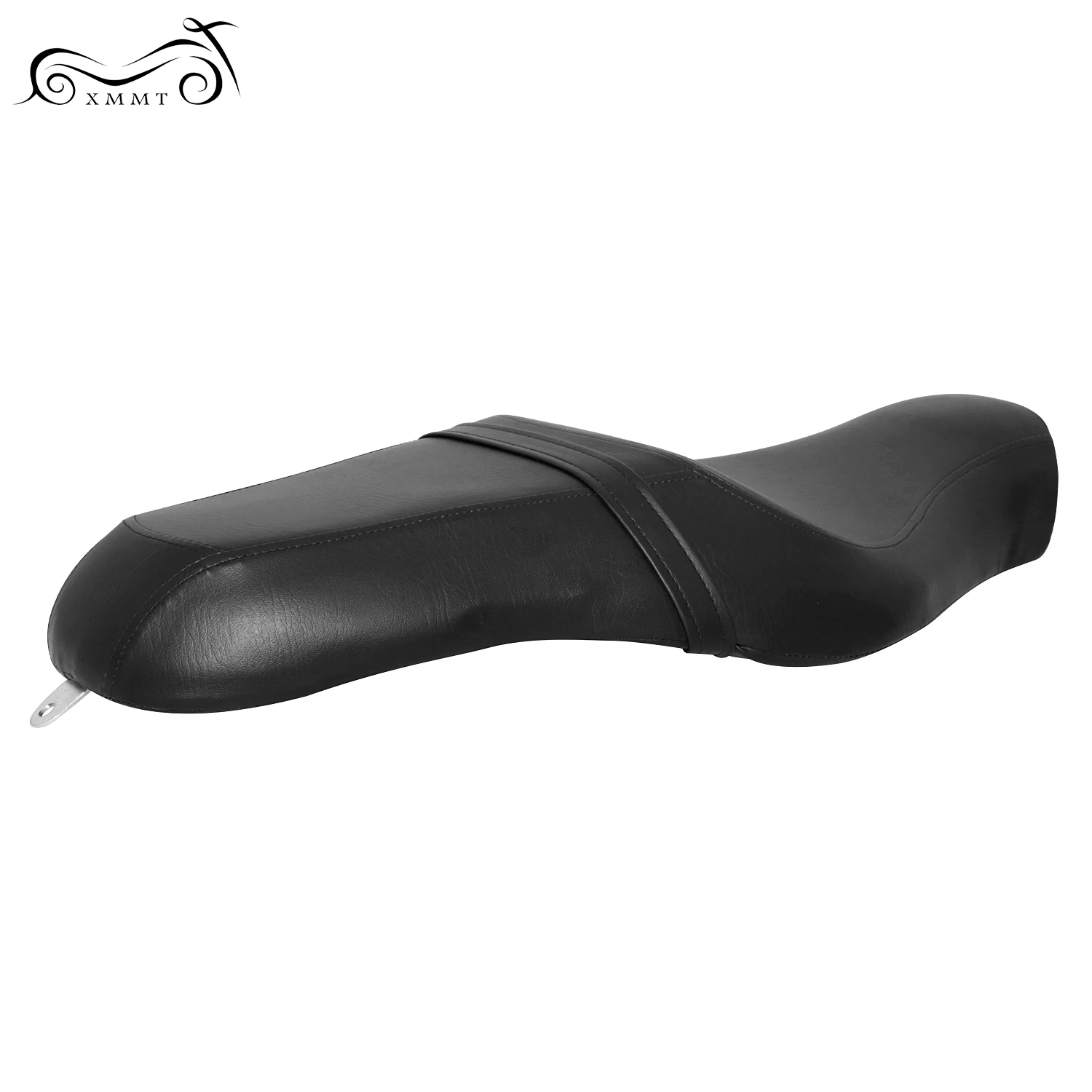 Черное ПАССАЖИРСКОЕ СИДЕНЬЕ водителя + заднее для Harley Iron SuperLow Forty Eight