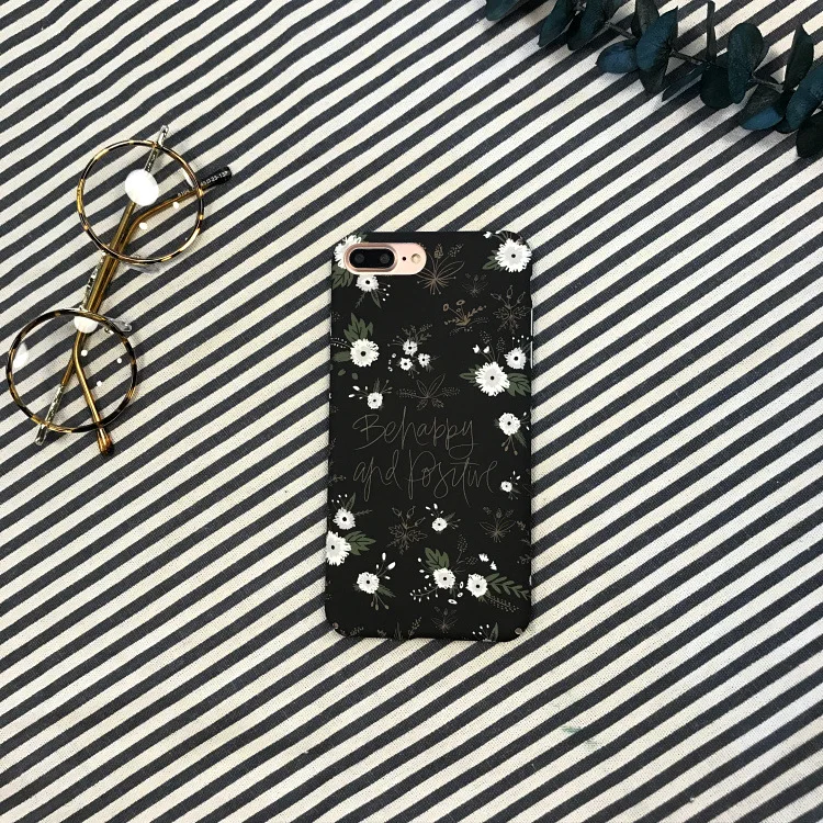 

Fresh White Flower Phone Case Drop-Resistant You Phone Case All-Inclusive Hard Case Phone Protective Case iphone 11 cases