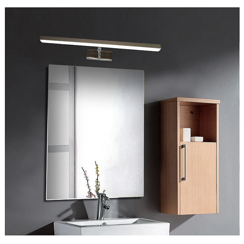 

8W LED Mirror Front Lamp Retractable Headlights Bathroom Wall Light Sconce Painting Lighting Bedroom Restroom Makeup Light