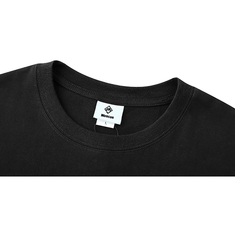 Футболка мужская Светоотражающая в стиле Харадзюку | Мужская одежда