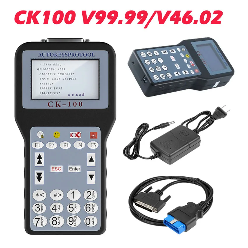 OBD2 диагностический инструмент CK100 ключевой программист CK-100 V99.99/46 02 Авто с 1024