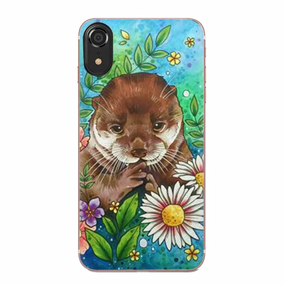 Симпатичные водные животные Otter для Samsung Galaxy Note 8 9 10 Pro S4 S5 S6 S7 S8 S9 S10 S11 S11E S20 Edge Plus Ultra |