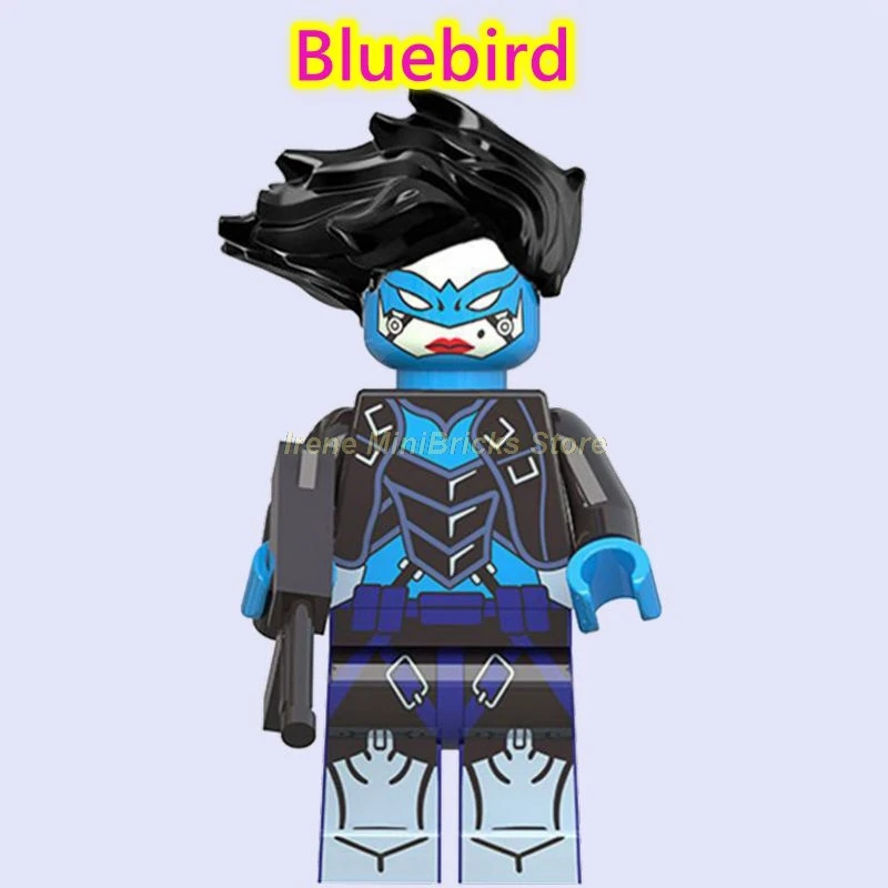 Bluebird Gotham Gordon Брюс Уэйн Бэтмен Marvel фильм железные человеческие Мстители эндгейм Acrion фигурки в Конструкторы Игрушки для детей DC - Цвет: Bluebird
