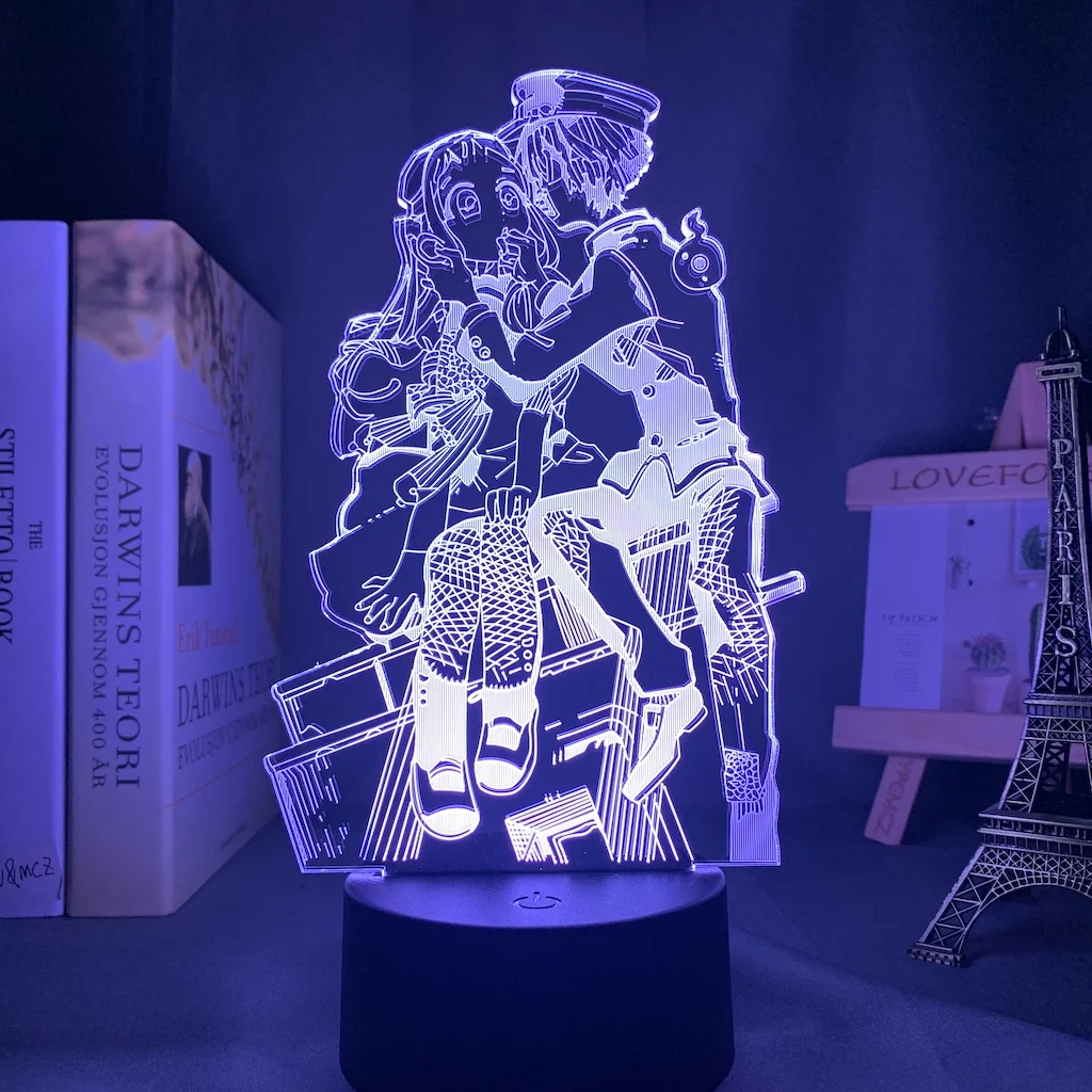 

Acrylic 3d Lamp Anime Toilet Bound Hanako Kun Light for Bed Room Decor Colorful Nightlight Table Lamp Hanako Kun Gift