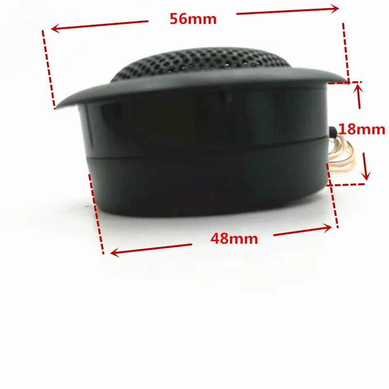 

2pcs Car Audio Modified Tweeter 4 Ohm 120W 1" Silk Dome Non-destructive Installation of Car Dashboard Wholesale Free Shipping