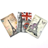 newest travel accessories eiffel tower passport holder pvc leather travel passport cover case card id holders 14cm9 6cm