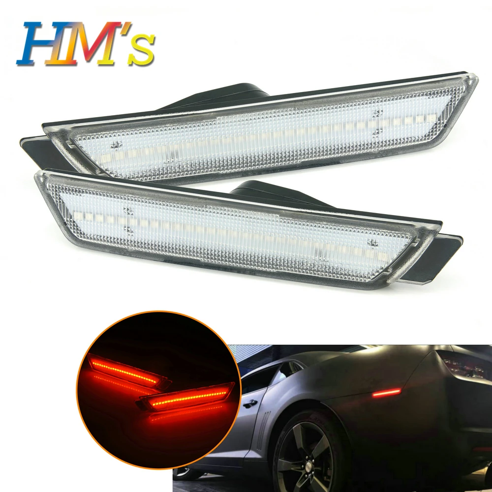Для Chevy Camaro 2010 2011 2012 2013 2014 2015 автомобильный передний Янтарный задний красный