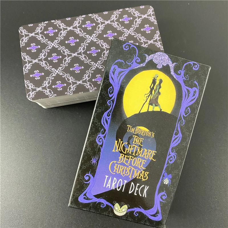 Настольная игра Кошмар перед Рождеством Таро колода и PDF руководство настольное