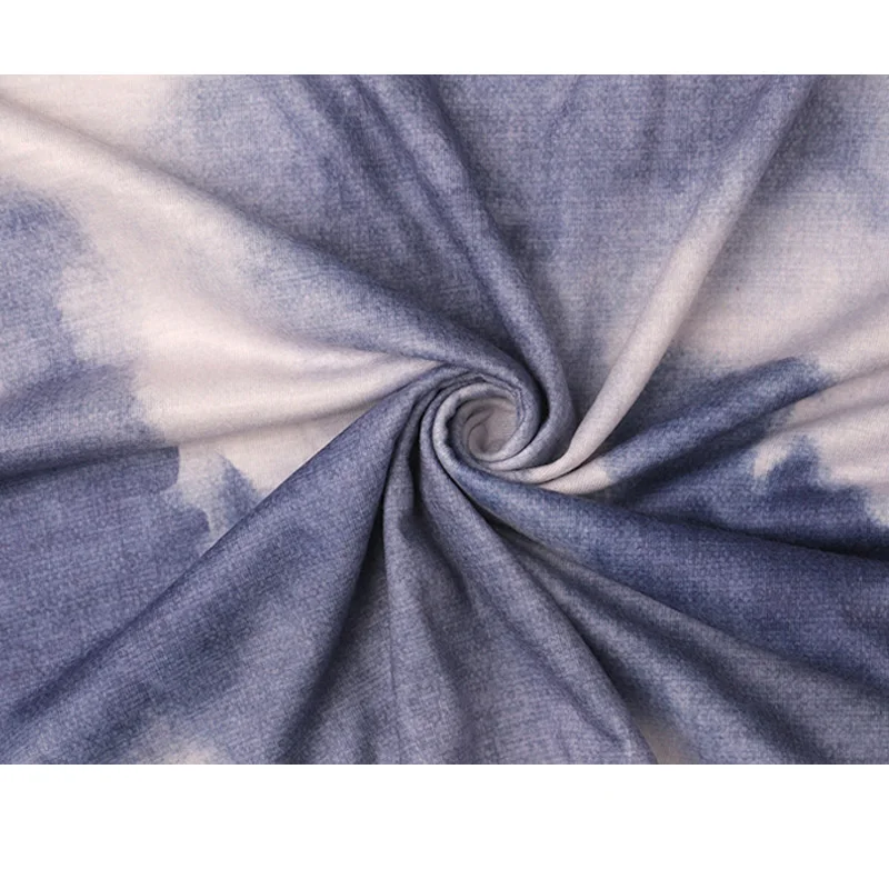 

Autumn Winter Sexy Woman Tshirts Tie-dye Long Sleeved Tops Aesthetic Clothes Color All-match Fashion Women's Fall Clothing 2020