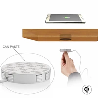 Invisible Wireless Charger Desk Embeded Fast Charging for Pad Iphone Samsung Xiaomi Easy Installation Quick Charger