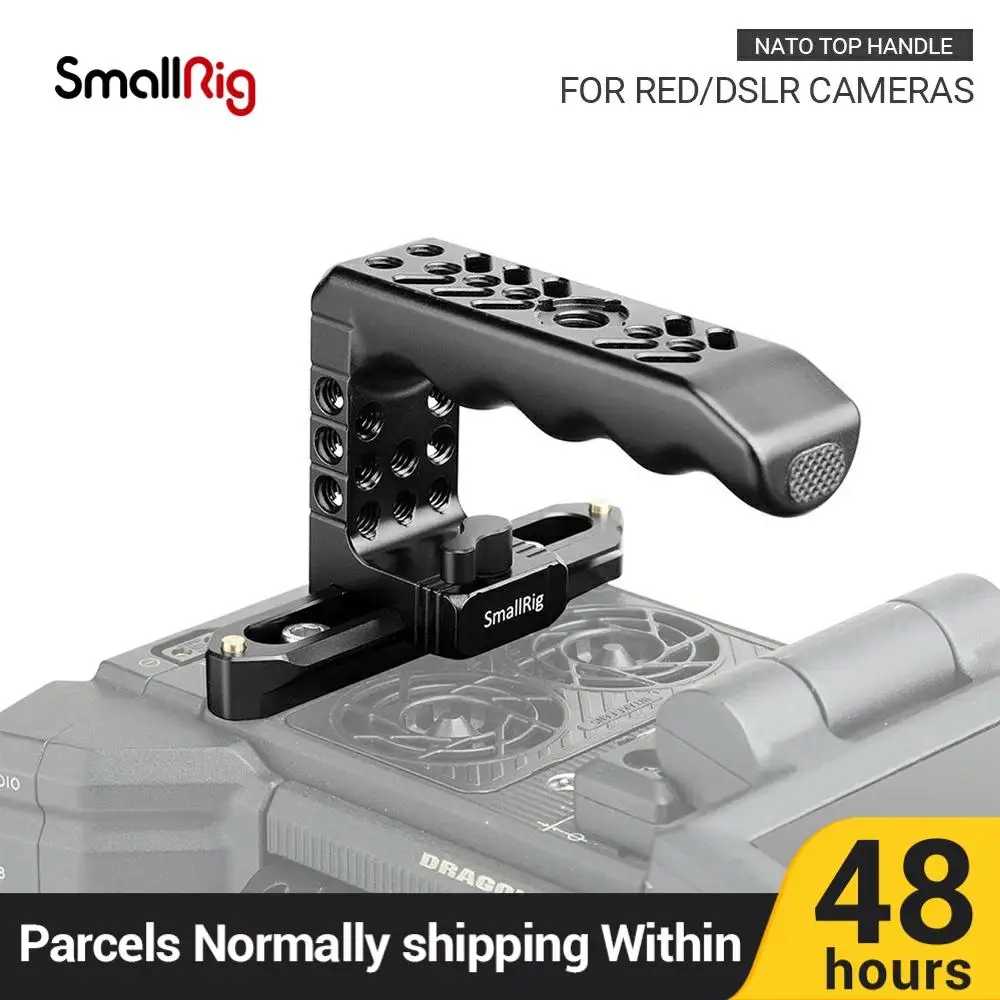 SmallRig QR быстросъемная Верхняя ручка NATO для красных камер с отверстиями Arri