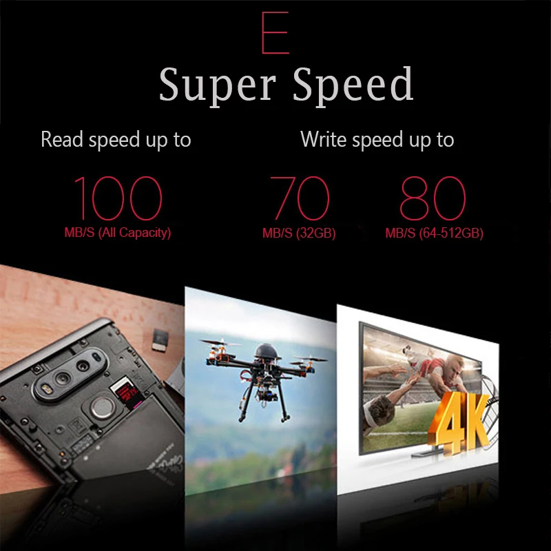 Kingston Micro SD карта C10 32 Гб 64 класс 10 SDHC SDXC UHS I U3 карты памяти HD 3D 4 к видео Microsd для