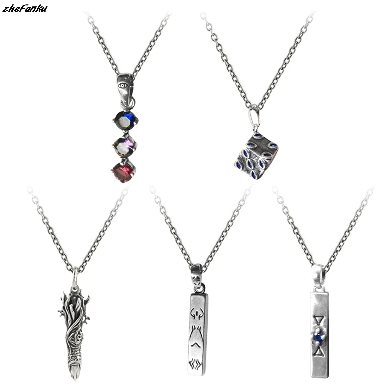 

Anime Jujutsu Kaisen Necklace Satoru Key Pendant Chain Choker Yuji Itadori Necklaces Charm Gifts Jewelry collares