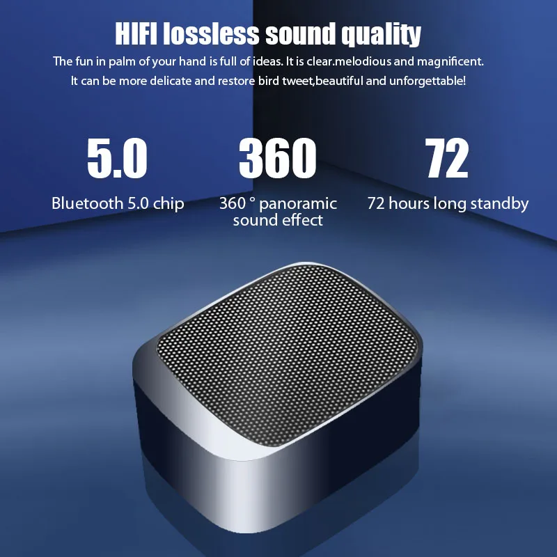 Bluetooth-динамик портативный спортивный музыкальный сабвуфер Bluetooth 5 0 беспроводной