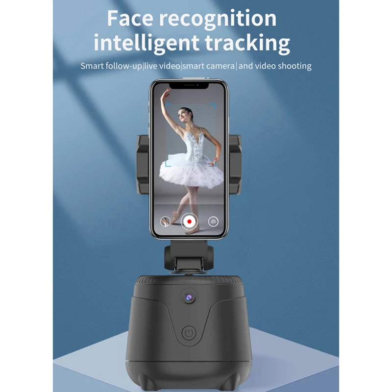 Top Phone Follower Gimbal 360° Face Tracking No Need to Download APP Rotating | Электроника