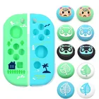 Защитный чехол для джойстика с зажимом для большого пальца, защитный чехол для джойстика, мягкий силиконовый чехол для контроллера Switch NS Joy-Con Nintendo Joycon