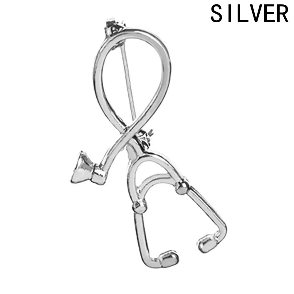 Броши Доктор Медсестры брошь в виде стетоскопа медицинские ювелирные изделия