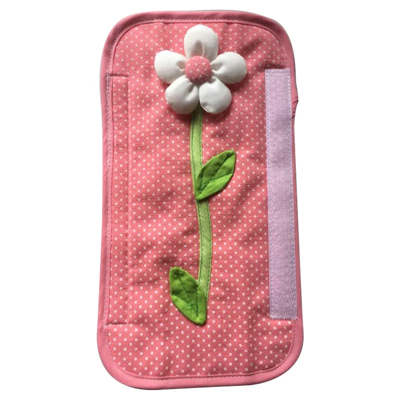 2 шт. пасторальный цветок горошек дверь/холодильник ручка Крышка Ручка дверцы