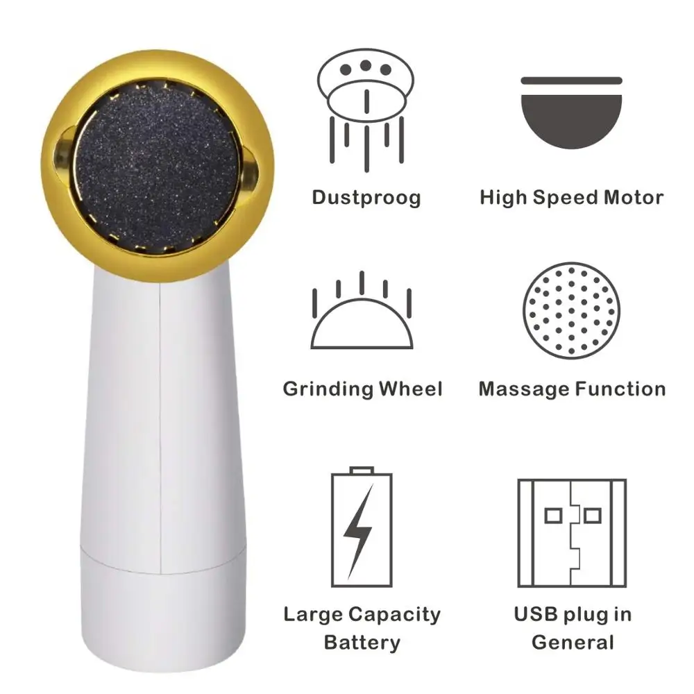 Перезаряжаемые Электрический Вакуумные адсорбции Шлифовальная Пилка Для Ног