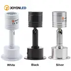 2 шт. белыйчерныйсеребристый AC85-265V Встроенный светодиодный мини-светильник для шкафа, точечный светильник 3 Вт для потолочного навесного светильника